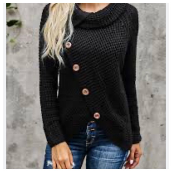 29 ✨RESTOCKED✨Fabulous Asymmetrical Boho Sweater - Picture 2 of 7